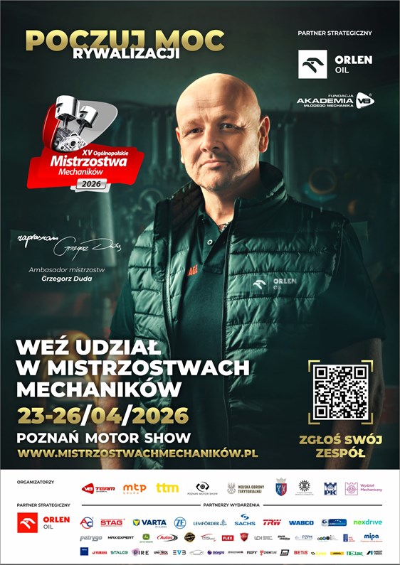 mistrzostwa mechaników plakat