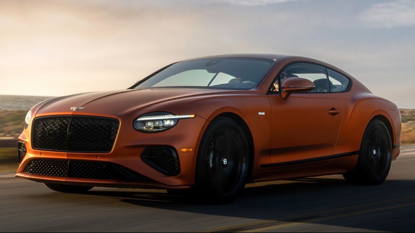 Bentley Continental na poznań motor show