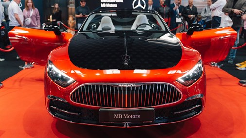 maybach na poznan motor show
