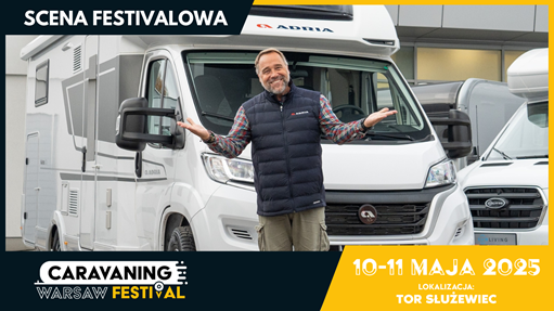 łukasz nowicki na warsaw caravaning festival