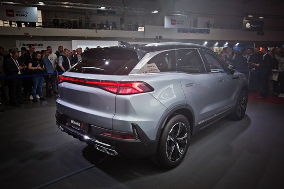 baic at poznan motor show