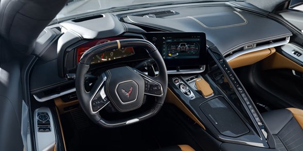 Corvette e ray na poznan motor show